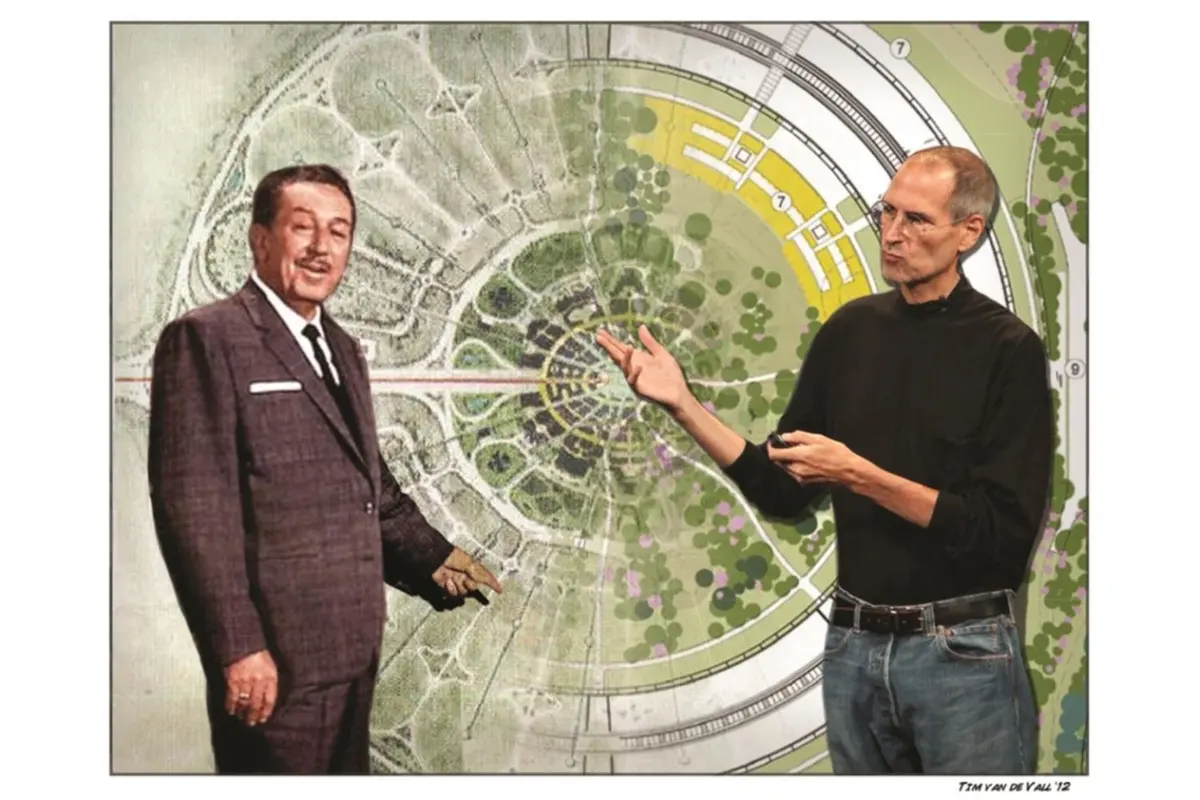 walt disney steve jobs